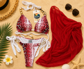 Scarlet Luxe Chain Bikini Set