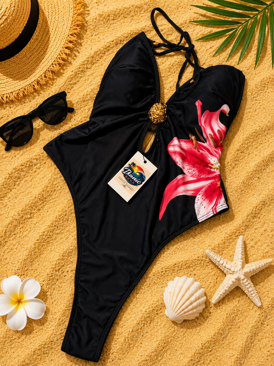 Tropical Bloom One-Piece Swimsuit